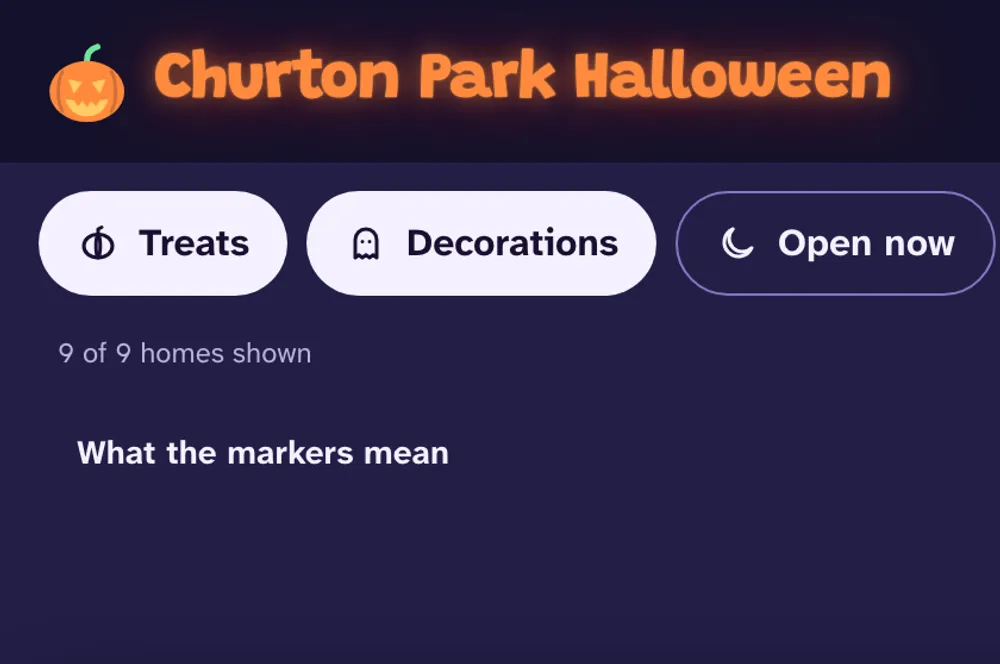 Churton Park Halloween, a project built by Kraft Digital